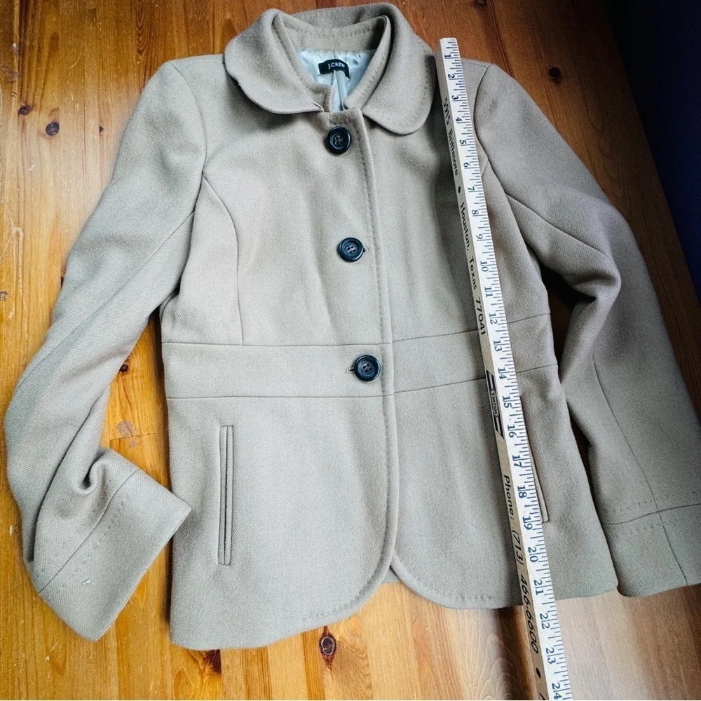Jcrew peacoat